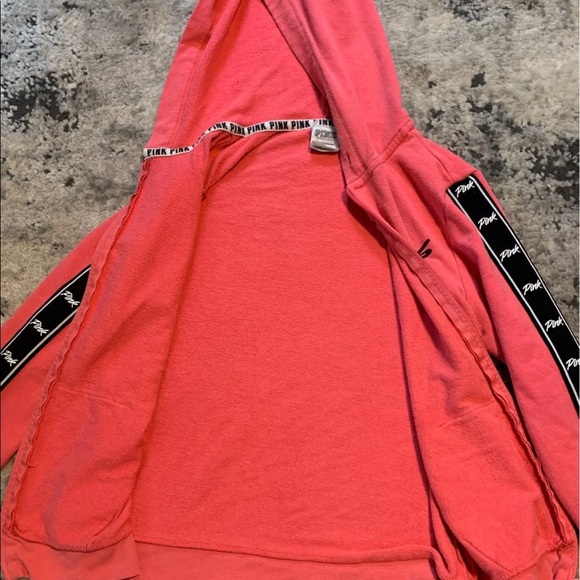 PINK Zip up Hoodie Size XSmall - Picture 4 of 4